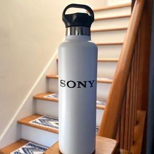 H2Go Sony reusable bottle.